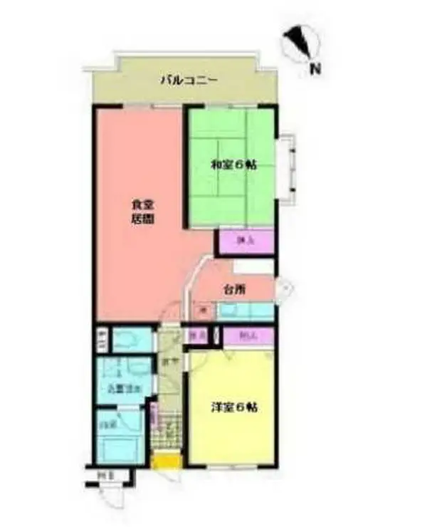 サンライト西新宿 4階階 間取り