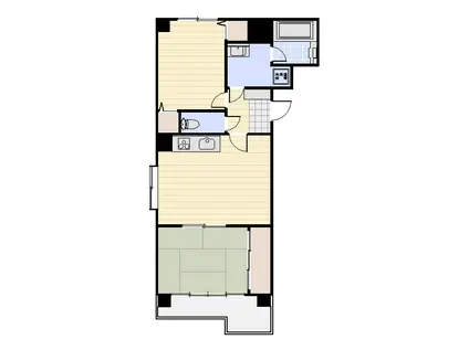 朝日プラザ高松エルグ(2LDK/11階)の間取り写真