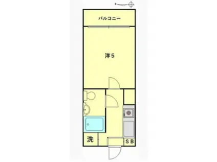 トップ高円寺(ワンルーム/3階)の間取り写真