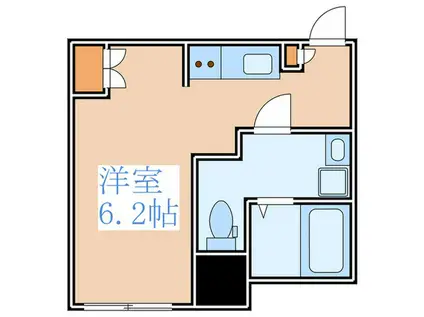 GRAN PASEO 阿佐ヶ谷(ワンルーム/3階)の間取り写真