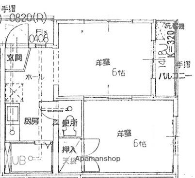 ホーマットスミ鳥見塚(1LDK/2階)の間取り写真