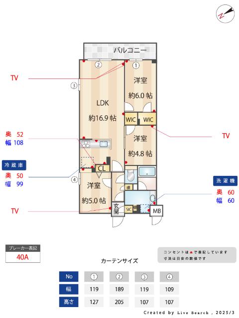 SーRESIDENCE富士見ヶ丘AFFORD(2SLDK/1階)の間取り写真