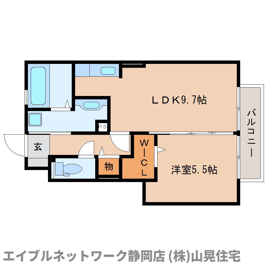 LAPITA(1LDK/1階)の間取り写真