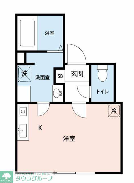 マイナビSTAY日吉駅前メゾン(ワンルーム/3階)の間取り写真