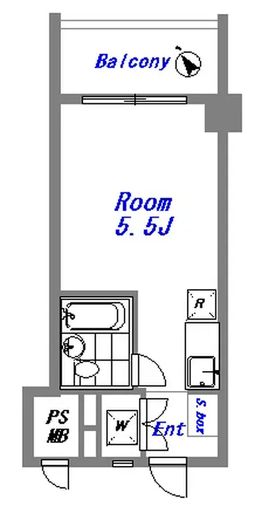カーサ蒲田 8階階 間取り