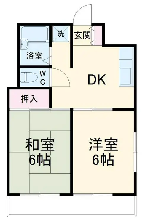 モンルポ 2階階 間取り