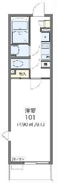 レオネクストトキワ 3階階 間取り