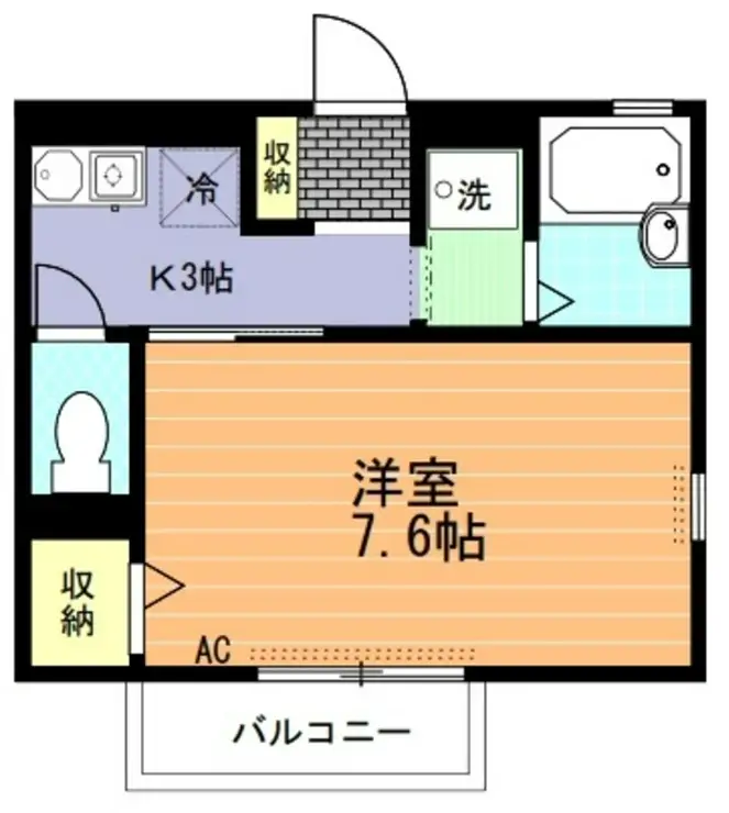 グリーンマーサ 2階階 間取り