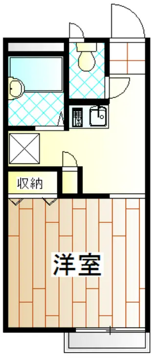 コンフォール淵野辺 1階階 間取り