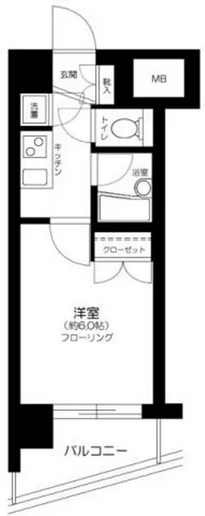 パレステュディオ三田 9階階 間取り