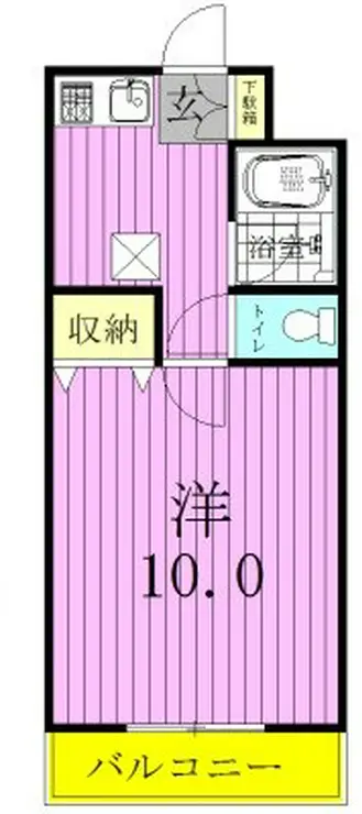フューチャードリーム松戸 1階階 間取り