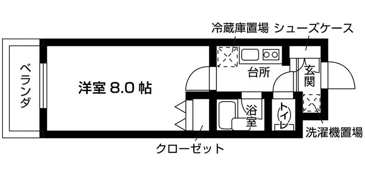エム・エム・エスイースト 3階階 間取り