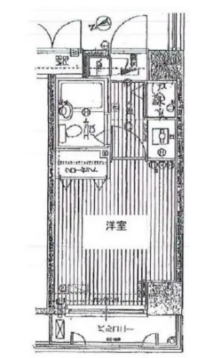 ガラ・シティ白金台 8階階 間取り