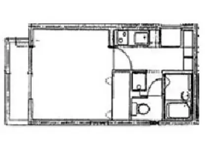 アマービレ(1K/3階)の間取り写真