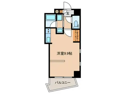 SE PLUS南林寺(ワンルーム/7階)の間取り写真