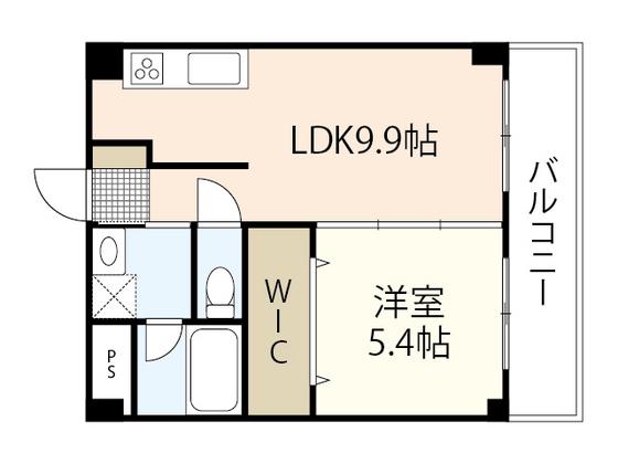 メゾン千田町(1LDK/1階)の間取り写真