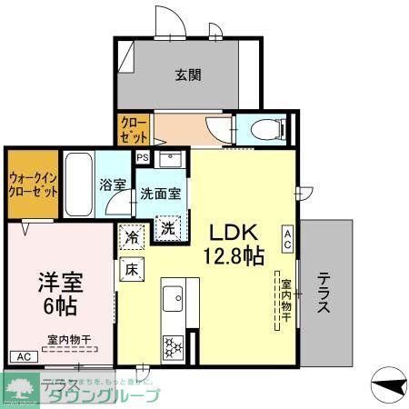VISTA FUJI(3LDK/2階)の間取り写真