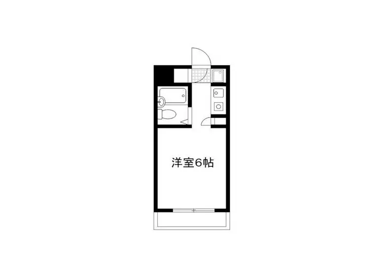 陣屋ハイツ 3階階 間取り