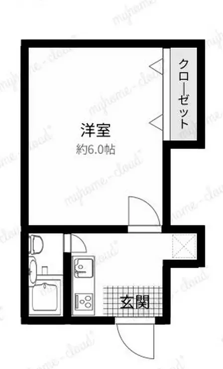 浅間荘 1階階 間取り