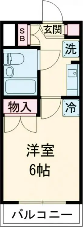 デアベルクハイム 2階階 間取り