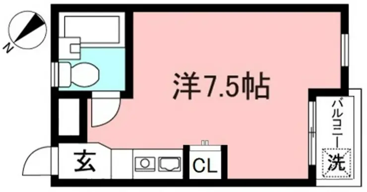レジデンス南原 2階階 間取り
