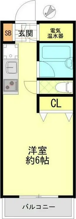 マンション五反田 9階階 間取り