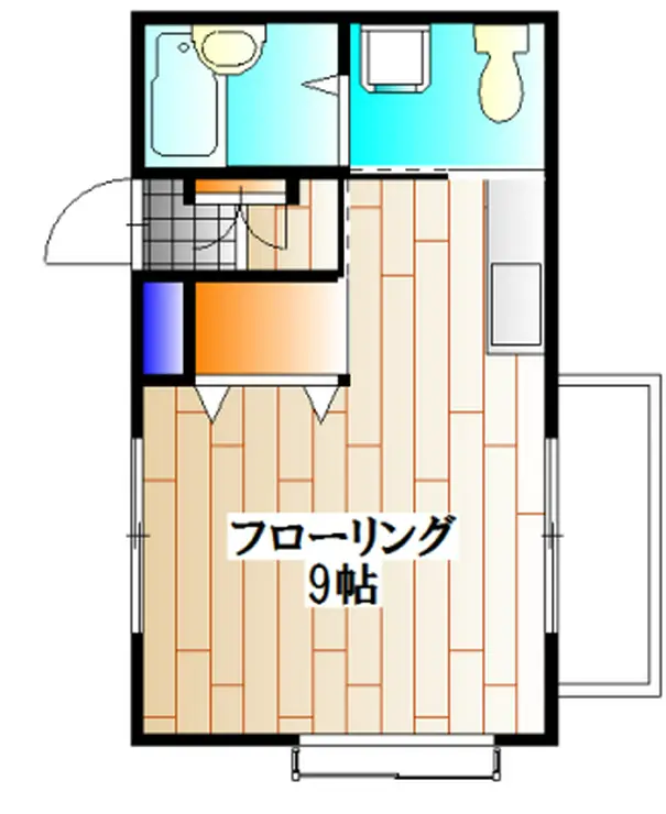 光陽ハイツ 1階階 間取り