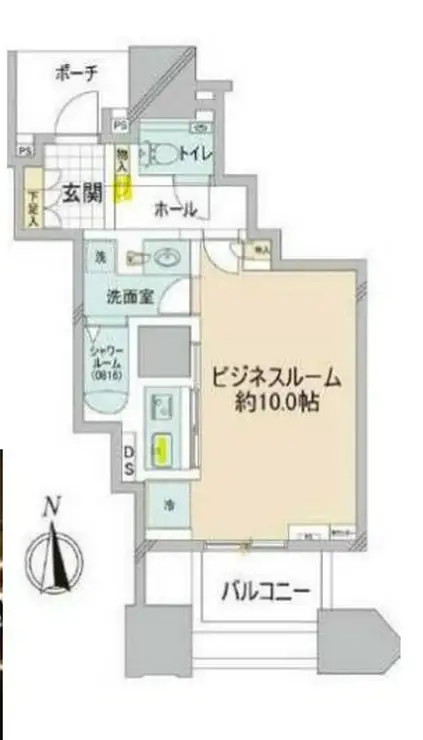 DEUX TOURS CANAL&SPA EAST 52階階 間取り
