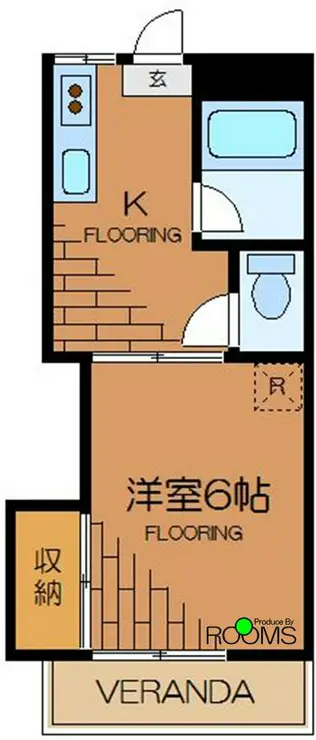 パレーシャル 2階階 間取り