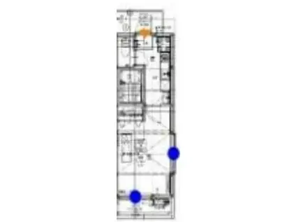 コーラルコート清瀬 弐番館(1K/2階)の間取り写真