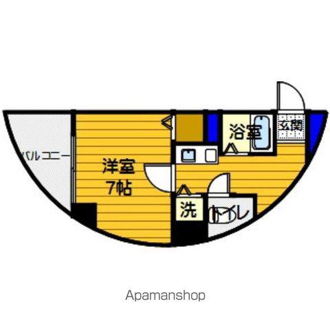 エレガンス長尾(ワンルーム/3階)の間取り写真