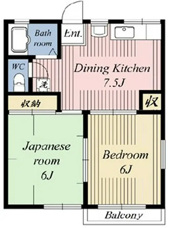 レジデンス秋津 2階階 間取り