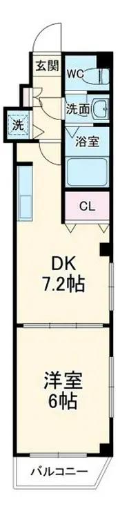 エクセレントコート津田沼 3階階 間取り