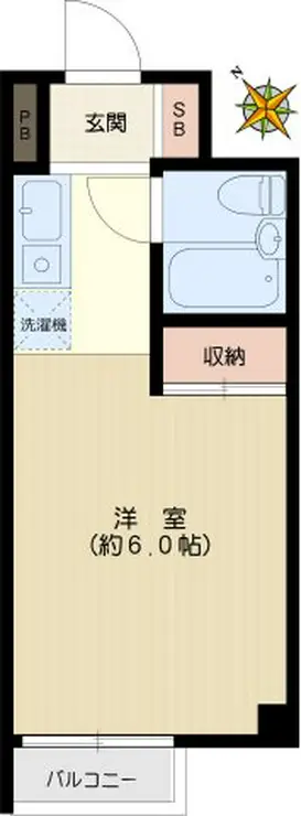 フォーラム千石 1階階 間取り
