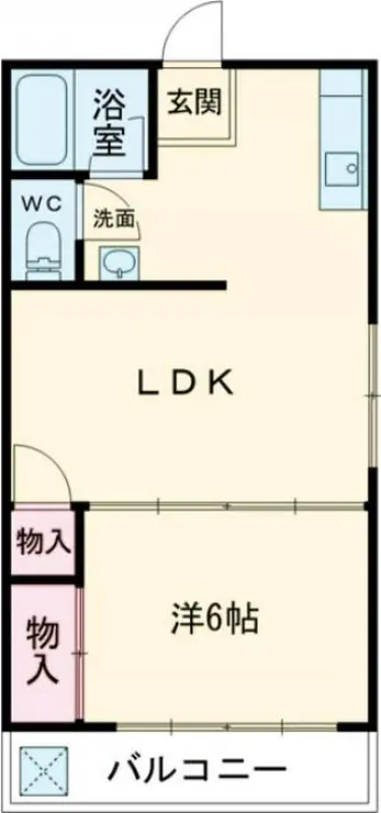 サイトウハイツ 2階階 間取り