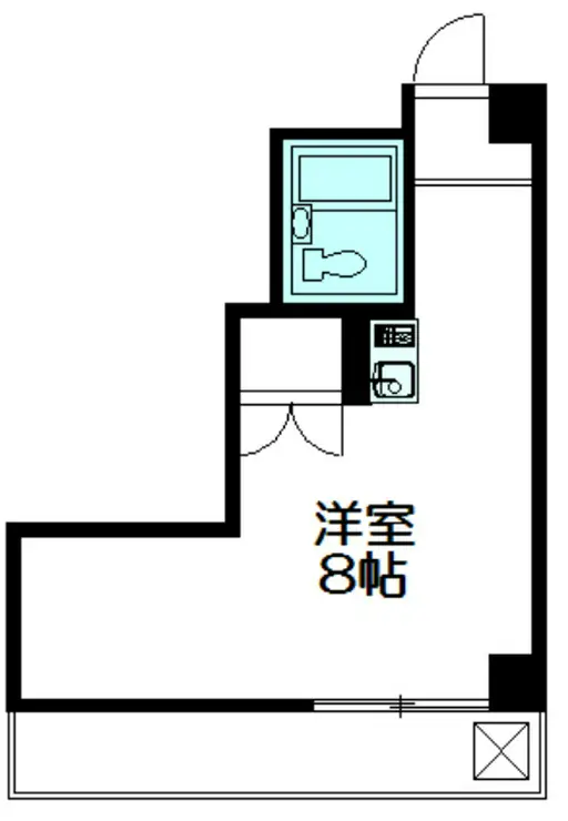 カーサフジイ 3階階 間取り