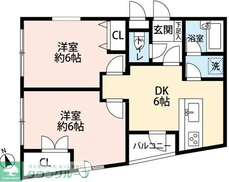メゾン協心 4階階 間取り