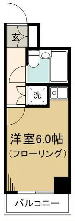 ライオンズマンション中野東 2階階 間取り
