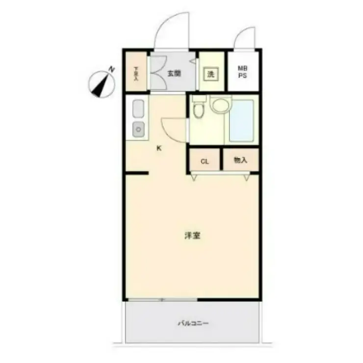 ホーユウコンフォルト白楽A棟 2階階 間取り