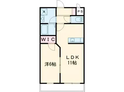 GRAND ART(1LDK/5階)の間取り写真