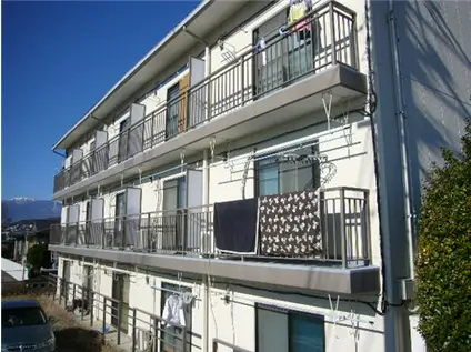 コーポ美鈴(1K/2階)の外観写真