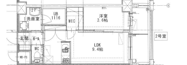 LUMINOUS ALFACIO(1LDK/7階)の間取り写真