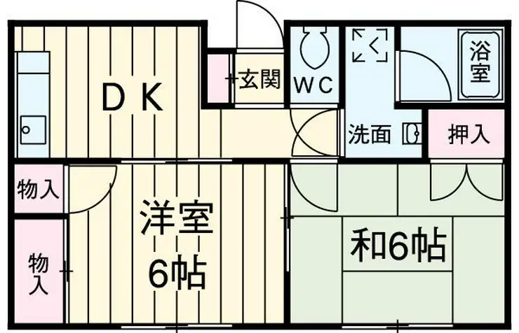 コーポJOY 2階階 間取り