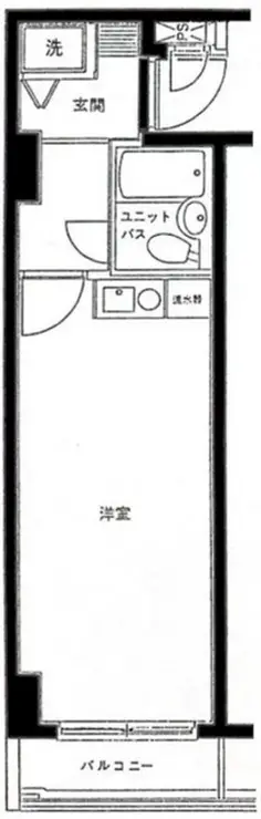 エクレール南馬込 2階階 間取り