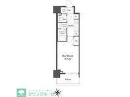 プレサンスブルーム浅草ノース(1K/7階)の間取り写真