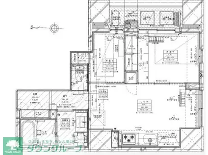 GARDEN XAVIS木場(2LDK/10階)の間取り写真