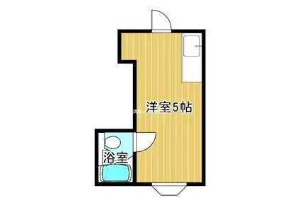 ラパンジール都島(ワンルーム/5階)の間取り写真