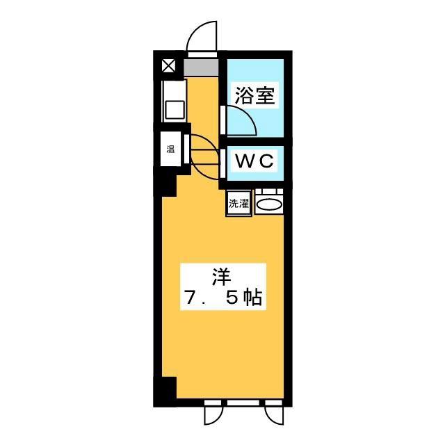 第五ルミエール田無(ワンルーム/3階)の間取り写真