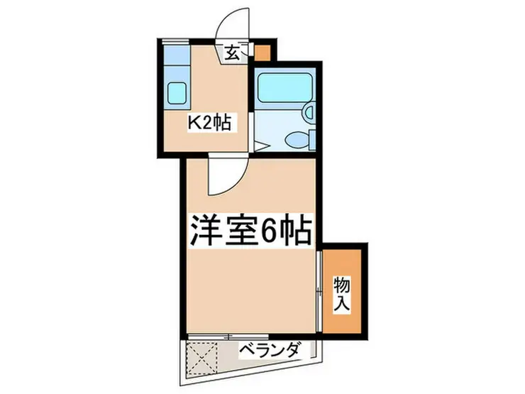 ラフォーレ調布 1階階 間取り