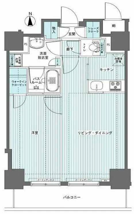 フェニックス西参道タワー 12階階 間取り